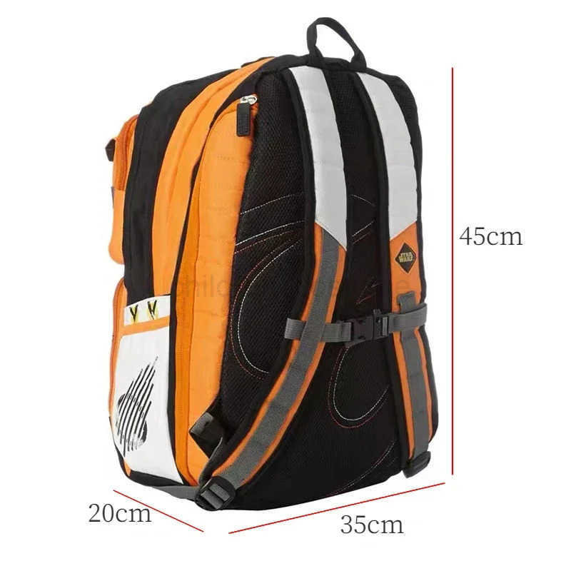 Disney Stars Boba Fett Mandalorian Wars Backpack Large Capacity Laptop Men Backpack Vintage Travel Bags Anime Boys School Bag W250717
