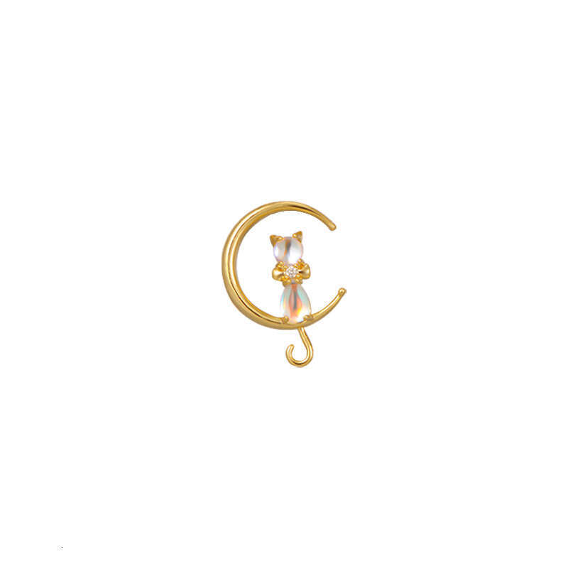2023 New Tiktok Trending Pendant Aurora Stone Rabbit Cat Star Universe Necklace For Women 823
