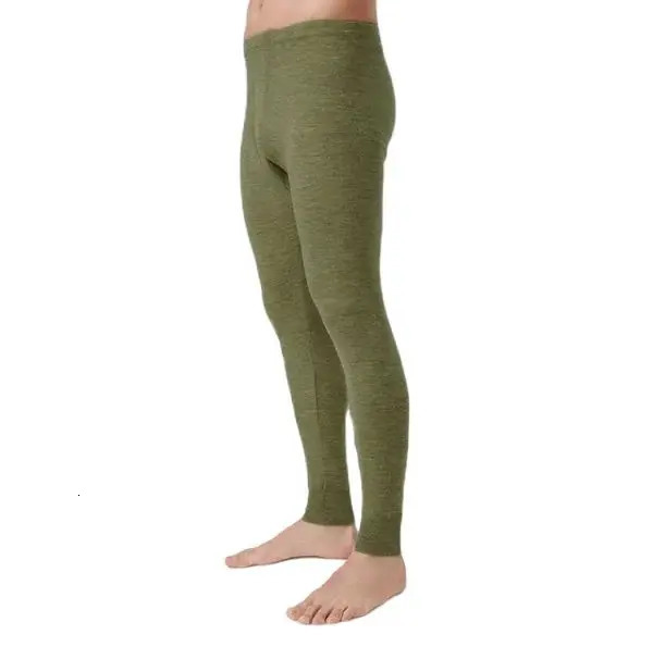 100% Merino Wool Base Layer Bottoms Pants Men Merino Wool Thermal Underwear Long Johns Merino Men Wool Warm Baselayer Bottom 250715