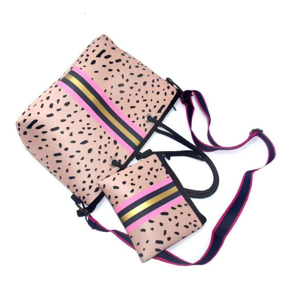 Large Beach For Women Pool Gym Travel Tote Neoprene Crossbody Casual Shoulder Bag