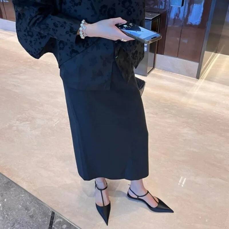 Brand Shoes for Women Sexy Pointed Toe Women's Sandals Comfortable Low Heel Trendy Sandal Simple Versatile Large Size Pumps