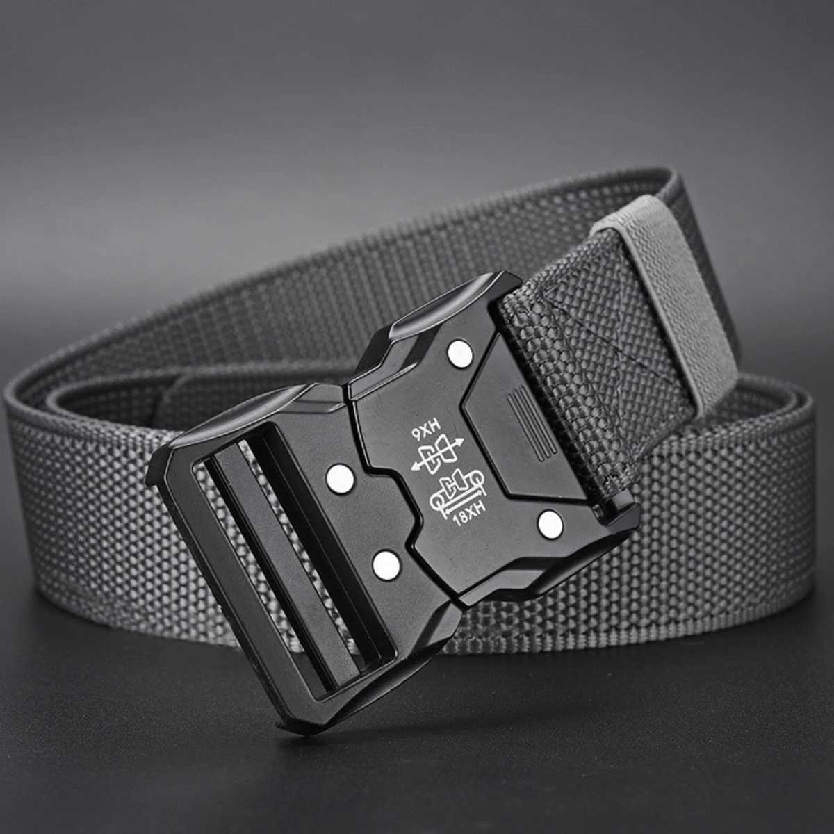 Mens Tactical Nylon Belt Outdoor Military Training Canvas Belt Casual Sports Workwear Pants Belt W250717