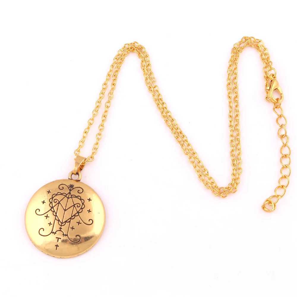 Link Chain Archangel THAVAEL Angelic Amulet Love Shape Haitian Abundance Love Spirit Amulet Dropshipping XJ250717