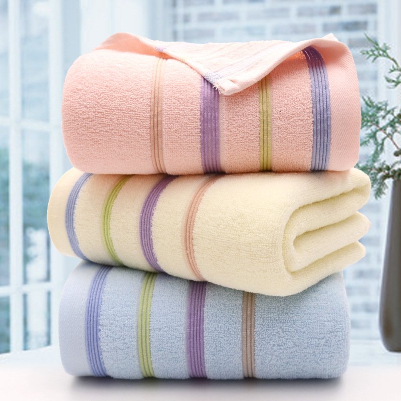 2 pieces Cotton Highly Absorbent and Quick Dry Large Bath Towel - 400 GSM Hotel And Spa Quality Super Soft Towel