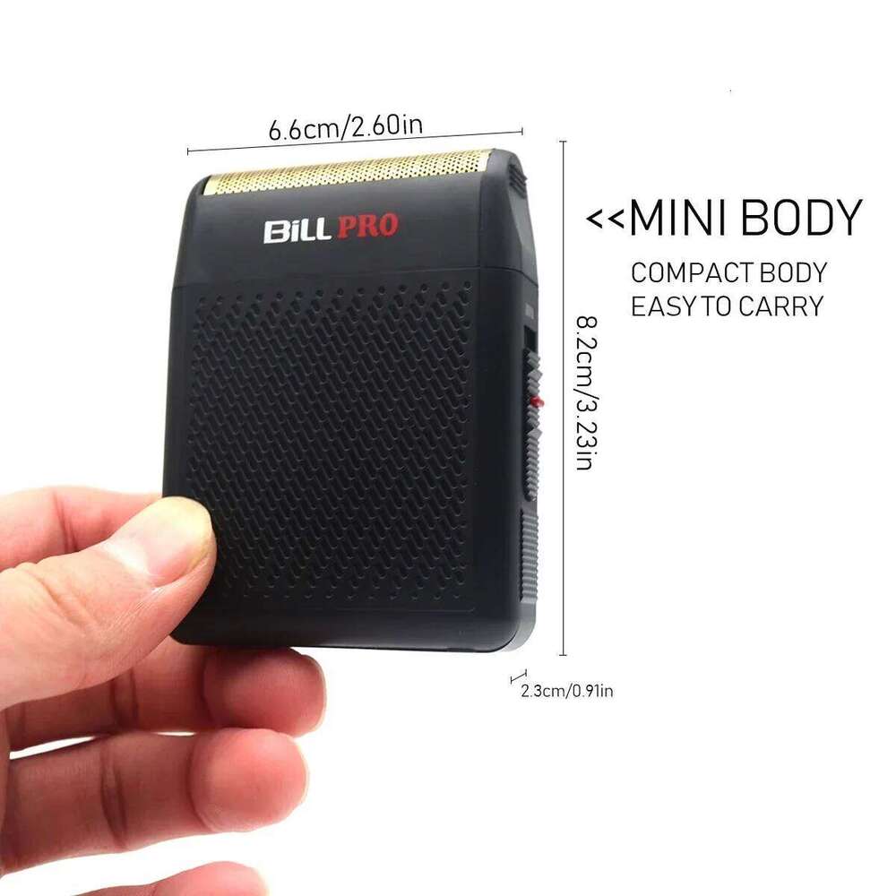 Bill PRO Bl931 Bl400 7500Rpm DLC CERAMIC Professional Hair Trimmer Shaver High-Speed Engraving Barber Zerocut Blade Men's1