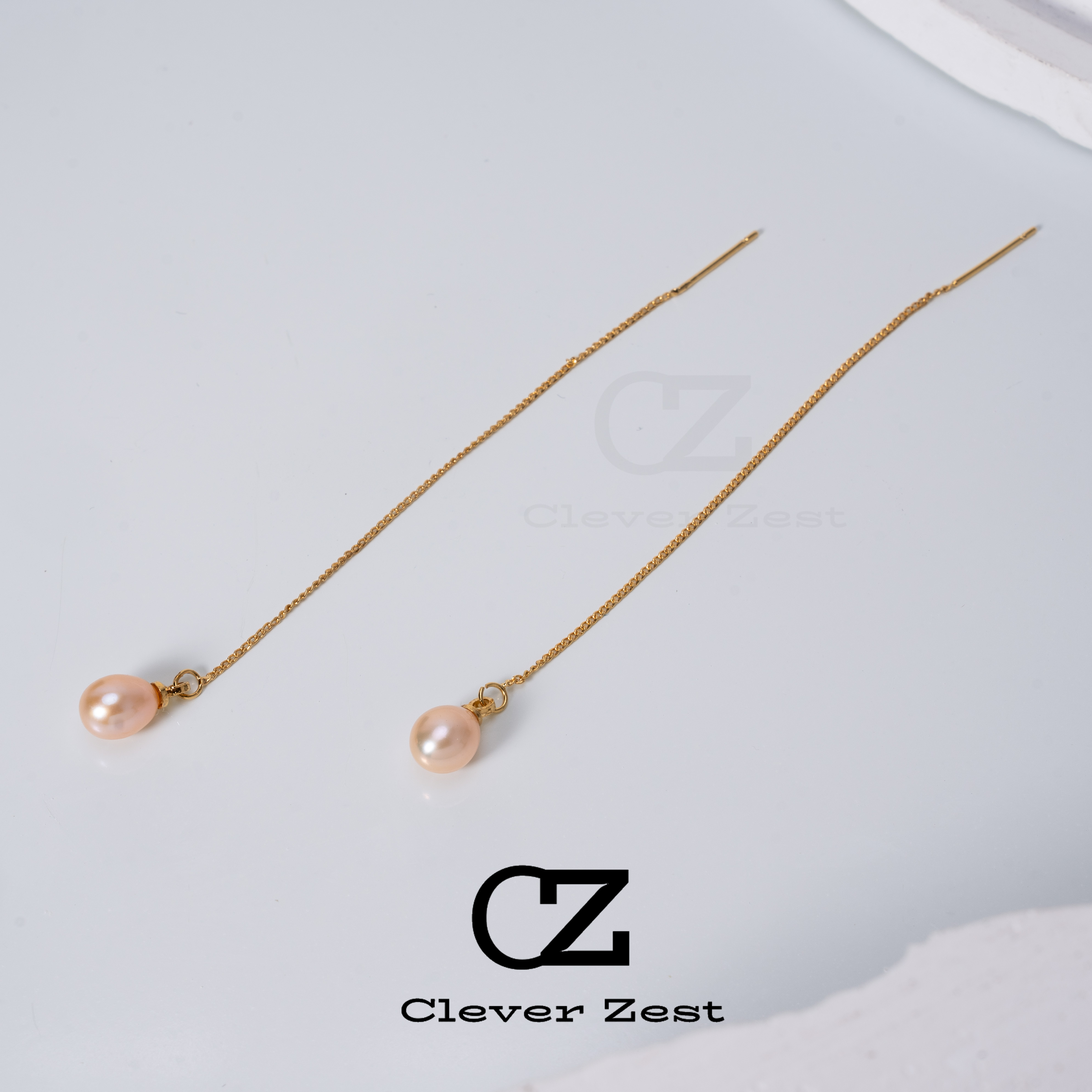 Natural freshwater pearl China earrings S925 silver needle pearl earrings trend fashion ladies gift