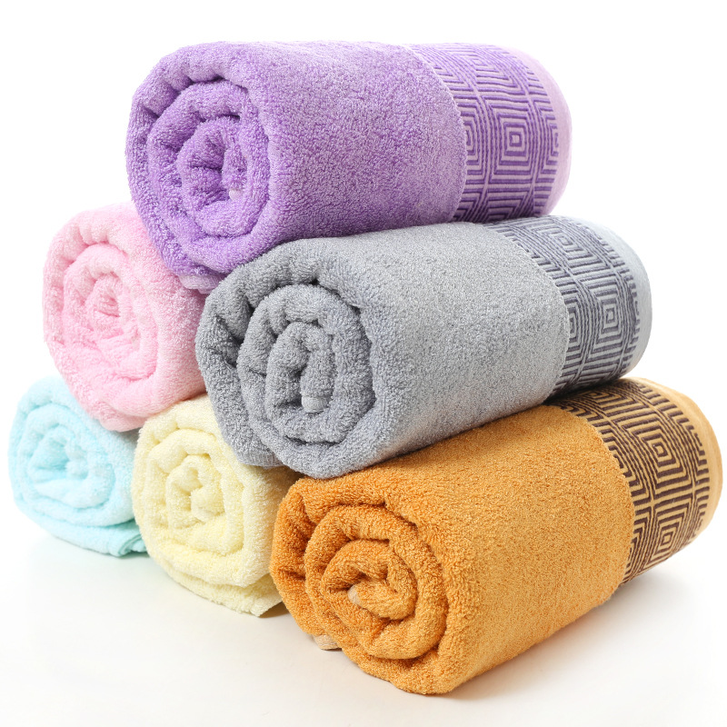 2 pieces High - quality highly absorbent quick - drying large bath towels made of bamboo fiber They are super soft towel suitable for home hotels and 