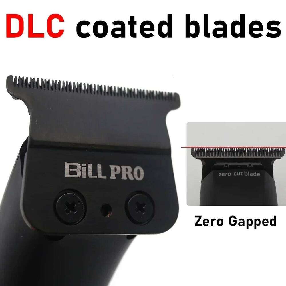 Bill PRO Bl931 Bl400 7500Rpm DLC CERAMIC Professional Hair Trimmer Shaver High-Speed Engraving Barber Zerocut Blade Men's1