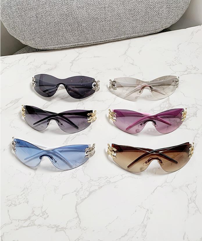 Designer Sunglasses For Women Men Retro Round Style Sunglasses Fashion Classic Sunglasses Luxury Polarized Goggle Pilot PC Frame Oversized UV400 Eyewe