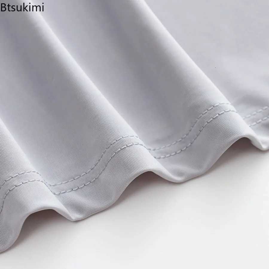 Plus Size 5XL Men Ice Silk Pajama Set Solid Long Sleeve Tops and Pants Sleepwear 2pcs Sets Soft Comfy Lounge Home Nightwear Male W250717