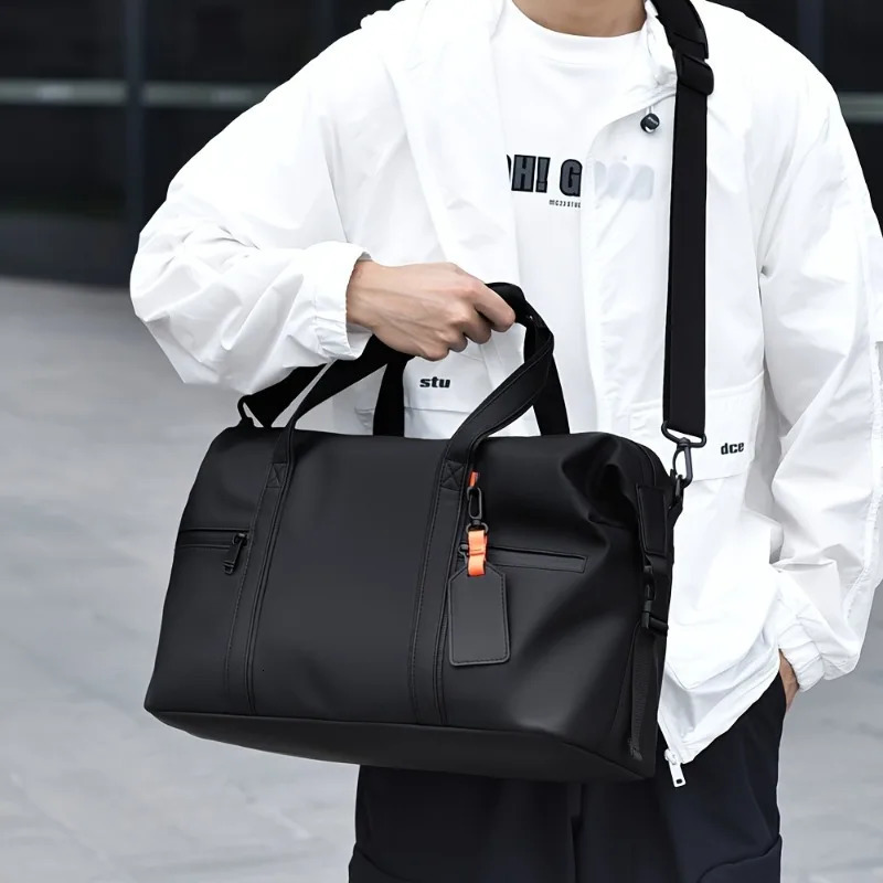 Large Capacity Travel BagPortable Overnight Duffel Bag Unisex Sport Fitness BagPerfect For Sports And Outdoor Adventures 250714