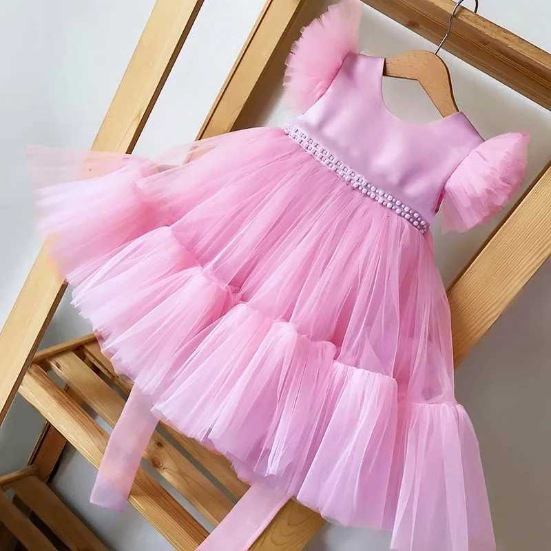 New Girls Kids Shiny Princess Party Ball Gown Party Tutu Dresses Children Clothing Christmas Birthday Wedding Baby Girl Vestidos Z250716
