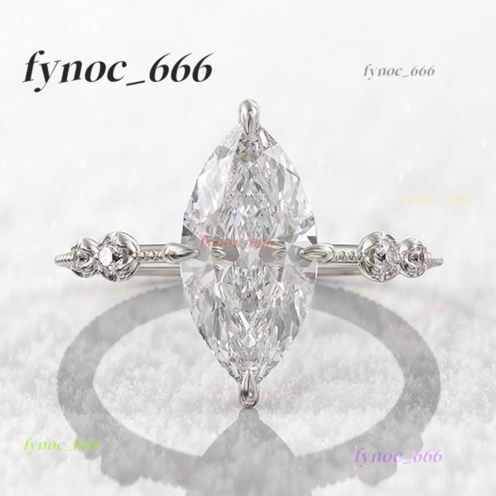 AAA Crystal Marquise Cubic Morganite Rings for Women Fashion Thin Ring Engagement Wedding Accessories Statement Jewelry