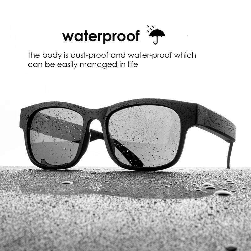AI Translation Smart Glasses Bluetooth Call Headphones UV Protective Lenses Connected Bezel Outdoor Sports Sunglasses 2025