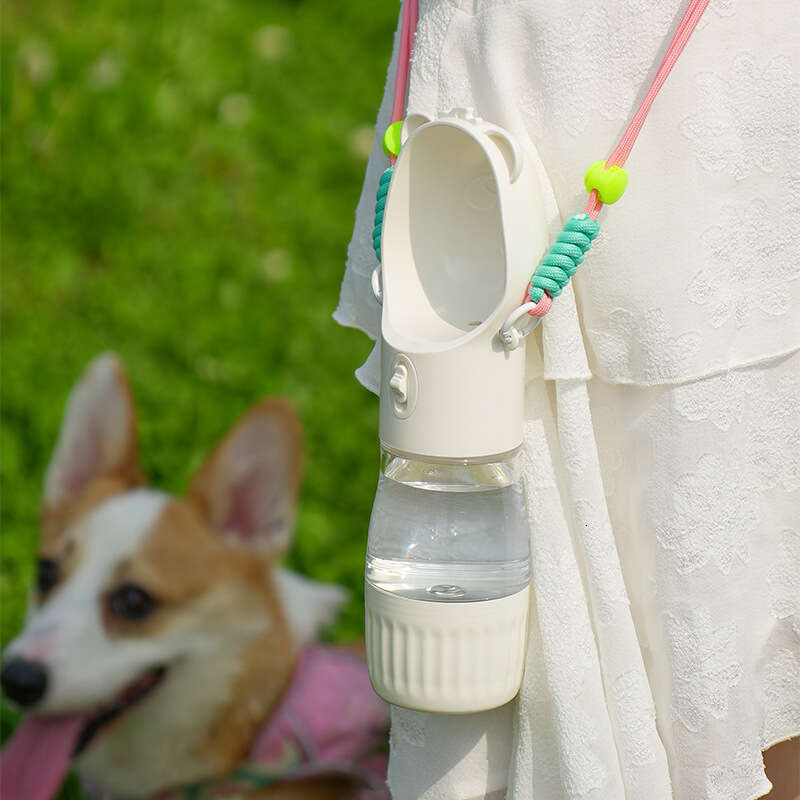 Outdoor Portable Travel Cup Dog Walking Bottle Pet Drinking Feeder Water Dispenser Supplies Portable Water Cup Pet Water Cup