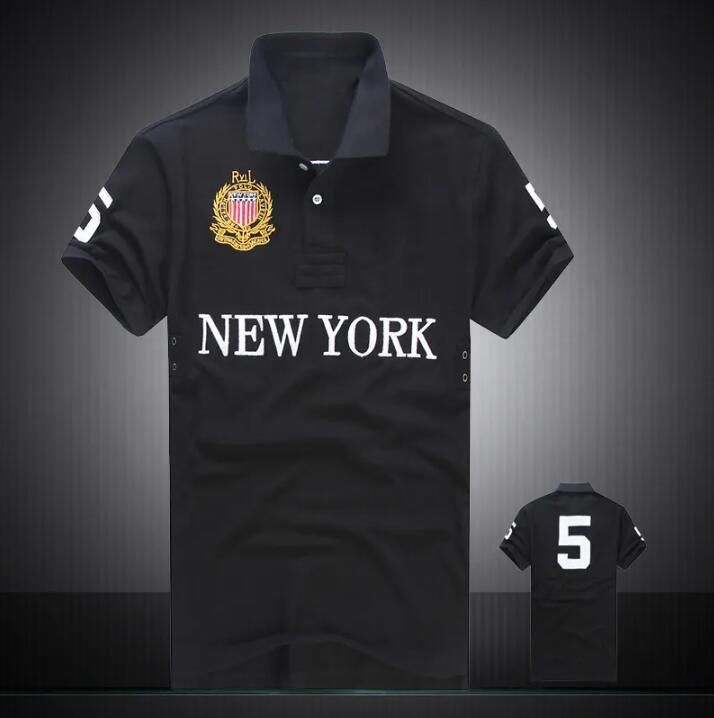 luxury designer Men's T-Shirts clothes polos shirts men Short Sleeve T-shirt London New York Chicago polop shirt Dropshiping hHigh Quality wholesale S-5XL