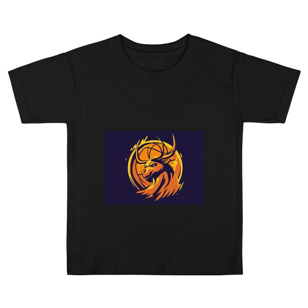 ddmywed Boy and girl Children's T-shirt T-shirt with an image of a dragon on it ' s chest