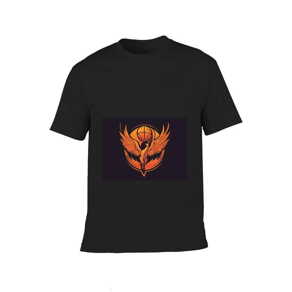 ddmywed Boy and girl Children's T-shirt T-shirt with an image of a bird on it ' s chest