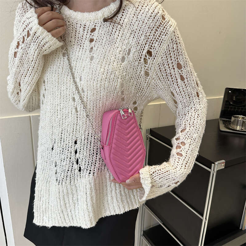 Single Shoulder 2025 Autumn New Minimalist Fashion Crossbody Casual Small Square Bag