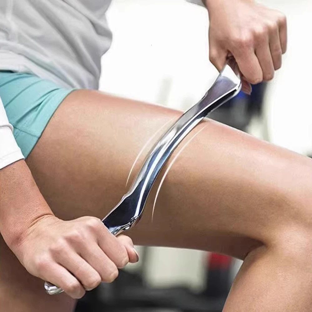 Gua Sha Massage Tool For Large Muscles Soft Tissue Mobilization 304 Stainless Steel Fascia Knife Large m Knife Scr 250716