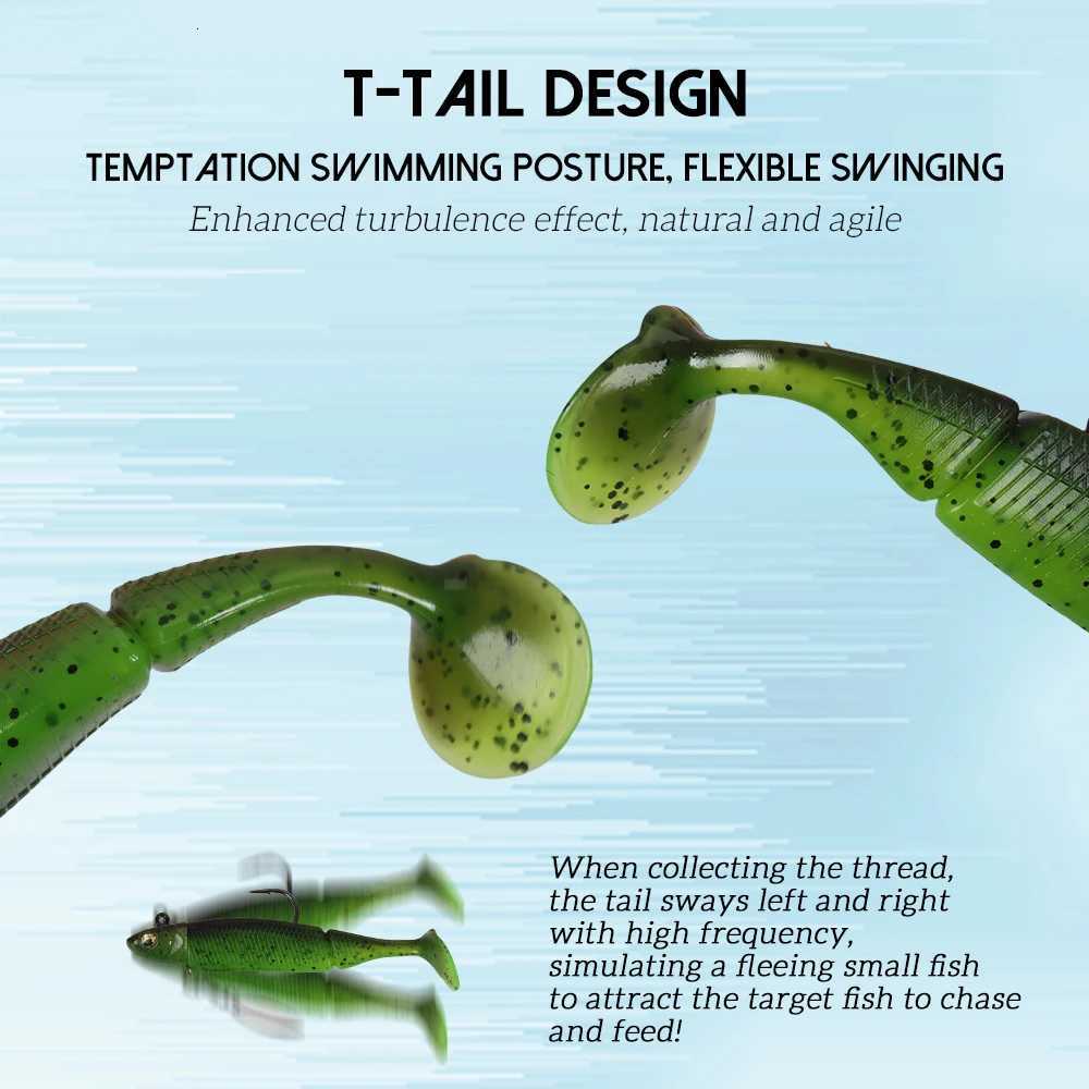 TOLU 15g/20g Artificial Soft Bait with Jig Spoon 6 Colors Jigging Soft Lure Rubber Bass for Freshwater Z250717