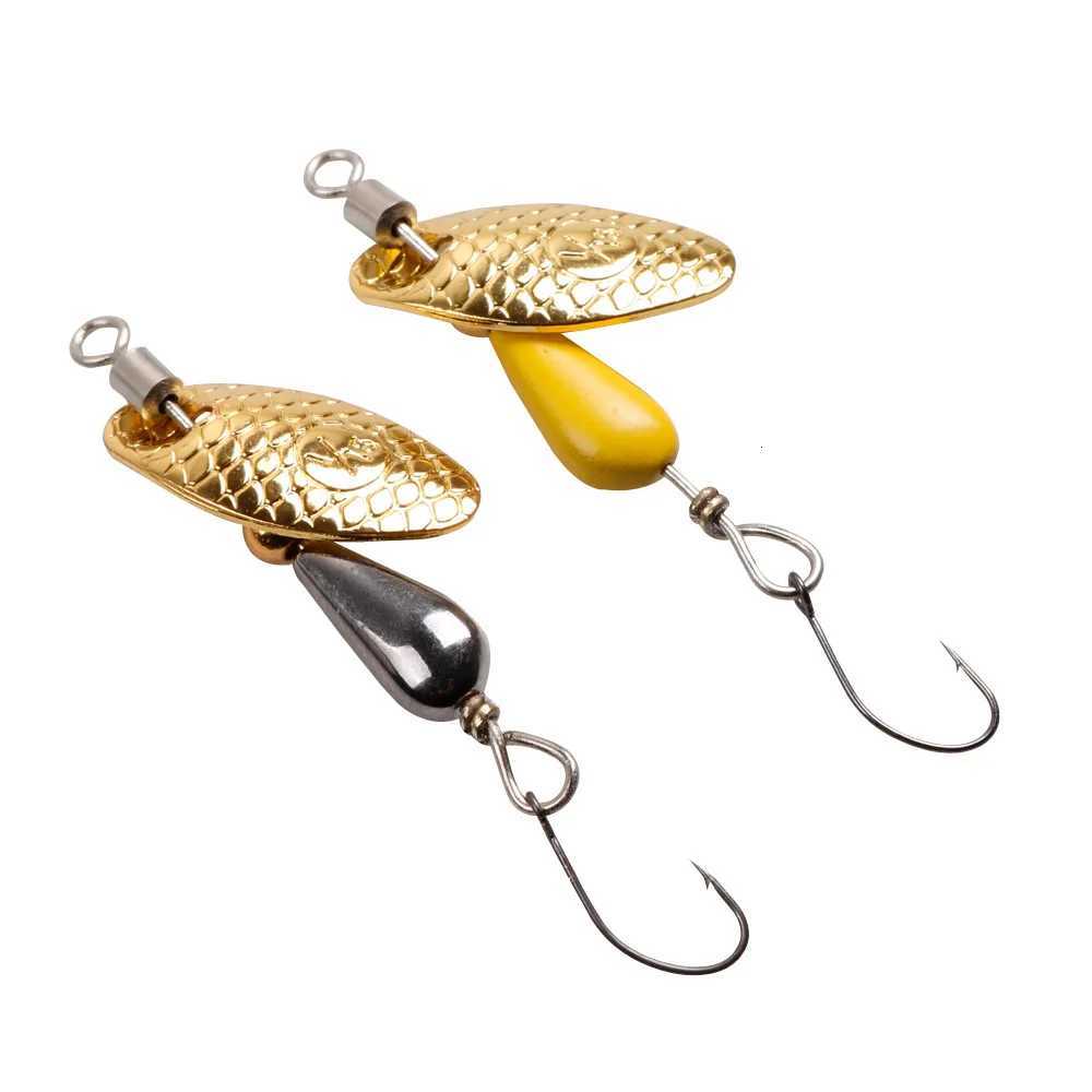 2Pcs Spinner Spoon Metal Bait Fishing Lure 5.5cm/2.8g Sequins Long Shot Spoon Baits for Bass Trout Perch Pike Rotating Fishing Z250717