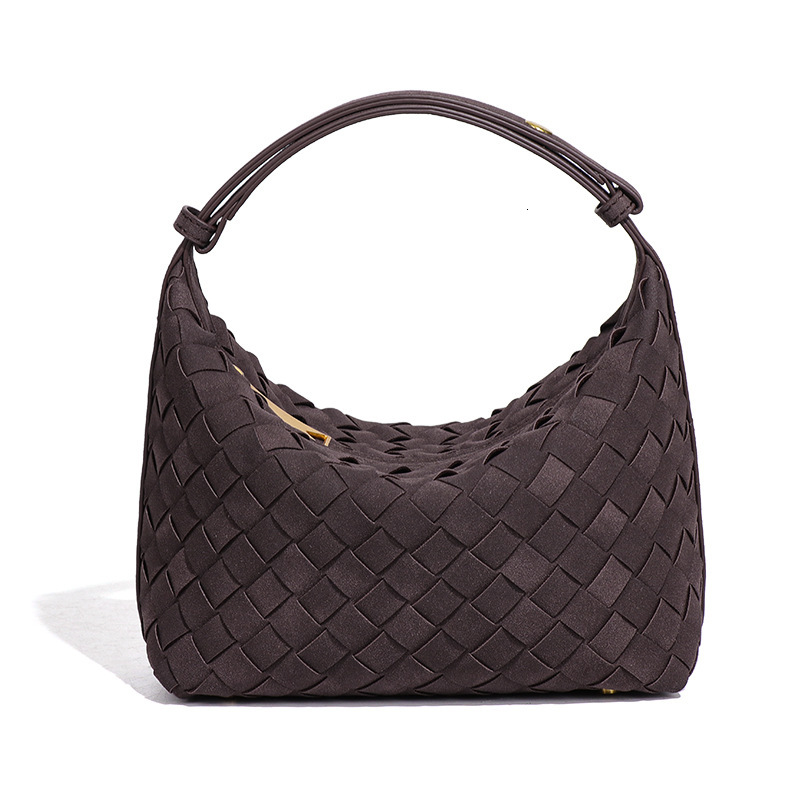 Designer Woven Bag for Women Fashion Pu Leather Single-shoulder Underarm Bag Handbag