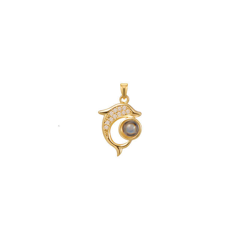 2023 New Tiktok Trending Pendant Aurora Stone Rabbit Cat Star Universe Necklace For Women 823