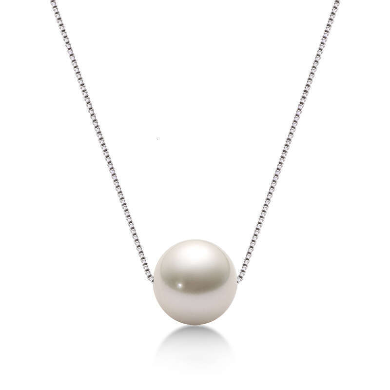 Natural Freshwater Pearl Collarbone Necklace For Women, Teardrop Invisible Pendant, Tiktok Internet Celebrity Be9