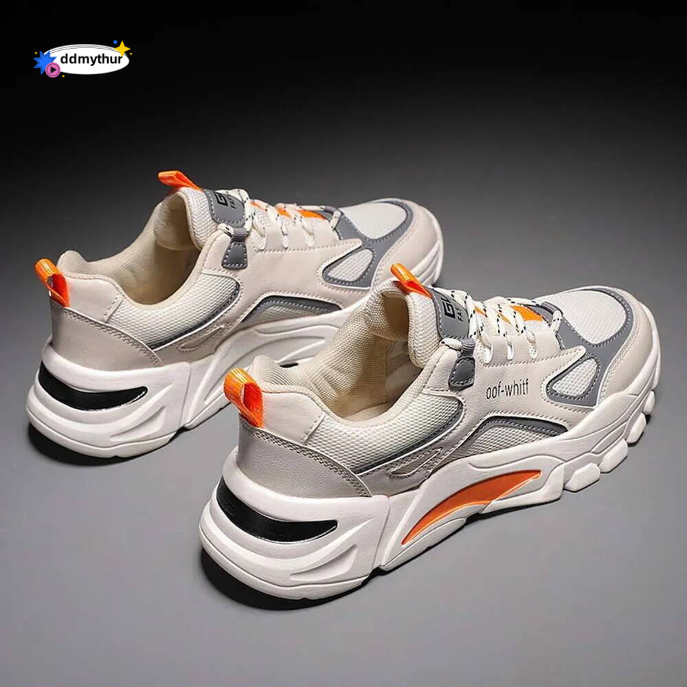 New Korean Edition Dad Trendy Fashionable Tennis Sports and Casual Men's Shoes ddmydog