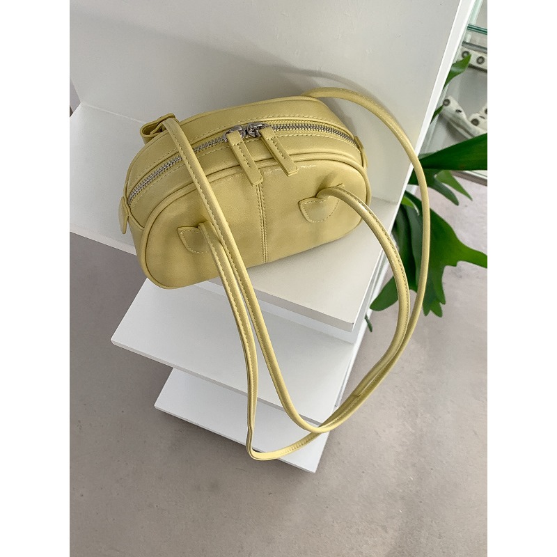 Simple Style Saddle Bag - PU Leather Messenger with Unique Niche Design