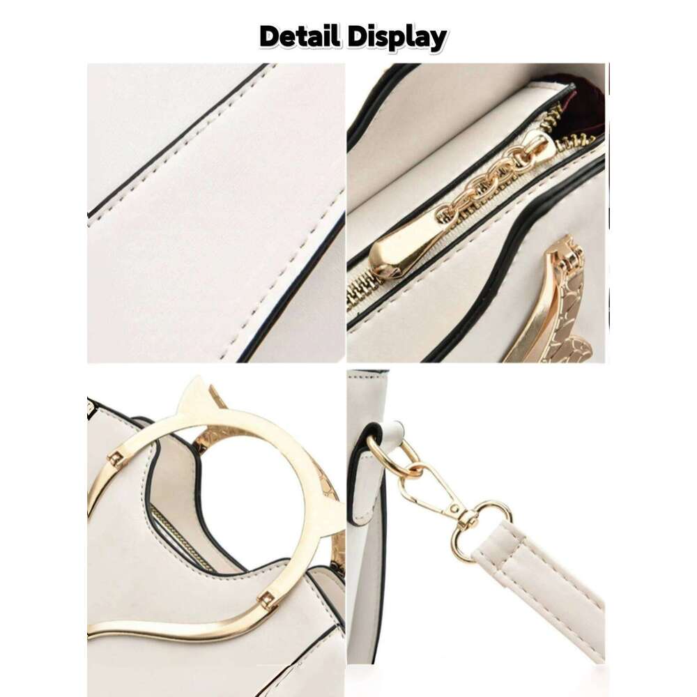 Cute For Ladies Crossbody Cats Handle Mini Handbag Shoulder Bags Messenger Clutch Bag