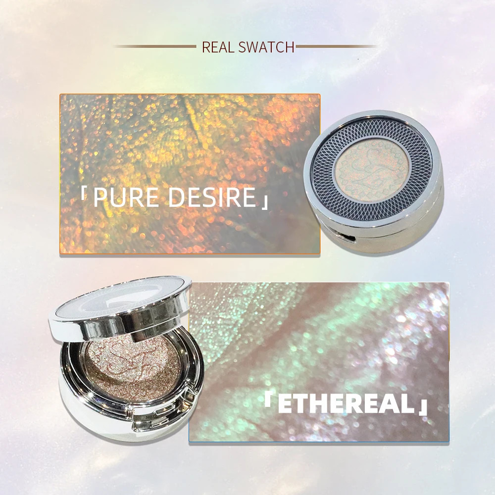 Danazanatwiness Eyeshadow High Pigmented Quality Cosmetic Most Sparkling Optical Monochrome Chameleon Eyeshadow Palettes 250712