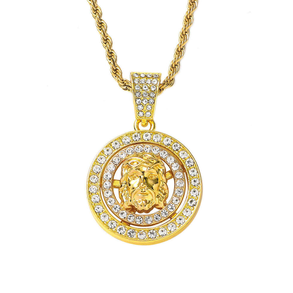 Hot Selling Hip-Hop Dia-Studded New Style Personalized Pendant Necklace for Men