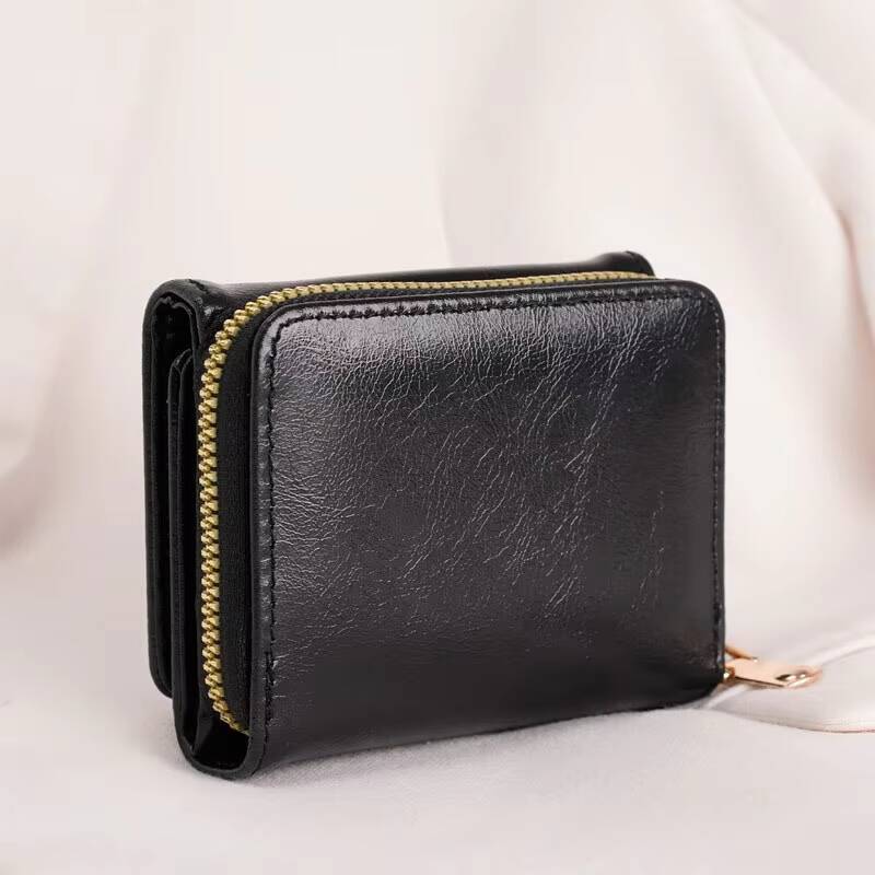 1pc Ladies Short Wallet Lightweight Fashion Suitable Work Business ID Credit Card Christmas Gift For Young Girl ddmynov