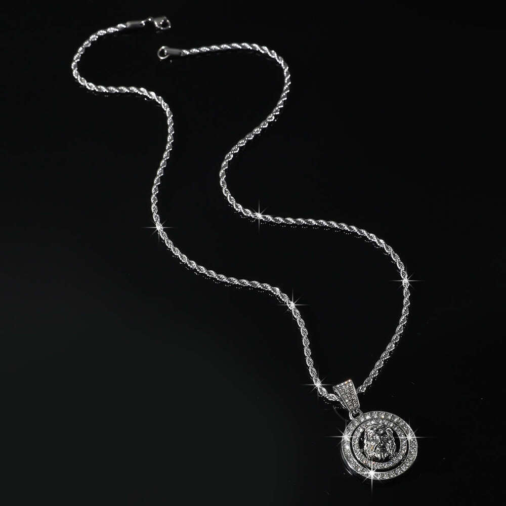 Hot Selling Hip-Hop Dia-Studded New Style Personalized Pendant Necklace for Men