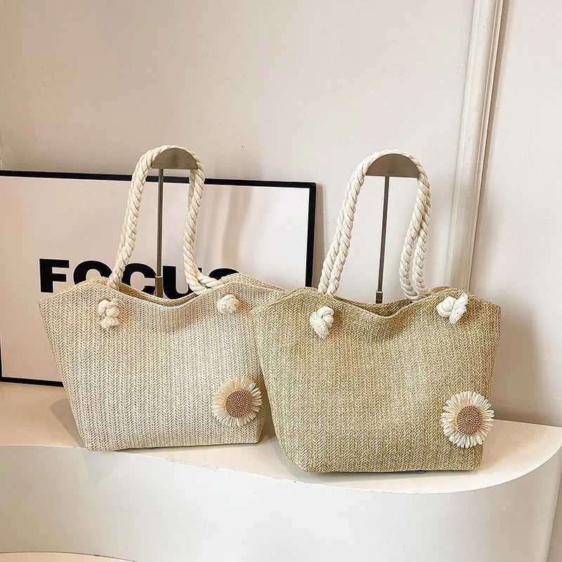 FAshionable Tote Bag for Woven Shoulder Bag Simple Versatile Class Bags Designer Bags Summer Beach Bags Z250717