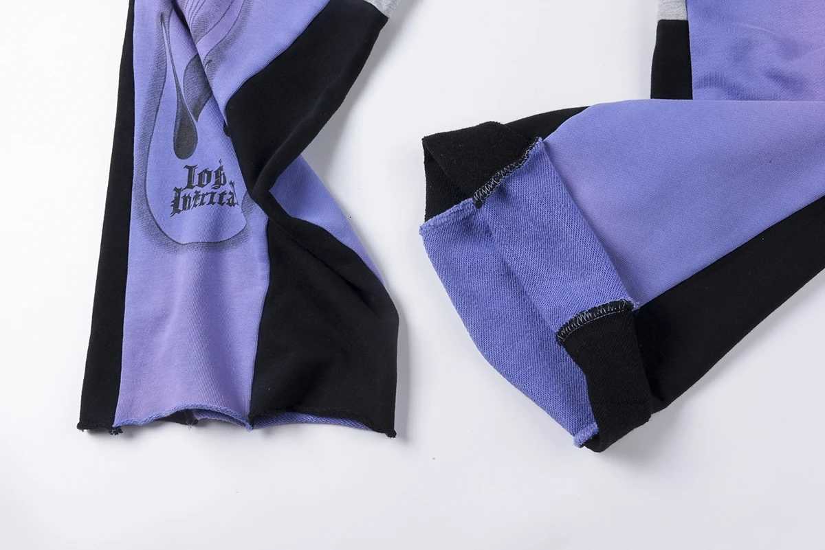High Street Washed Rhinestone Joggers Sweatpants for Men and Women Casual Baggy Drawstring Trousers Mens Pants y250716