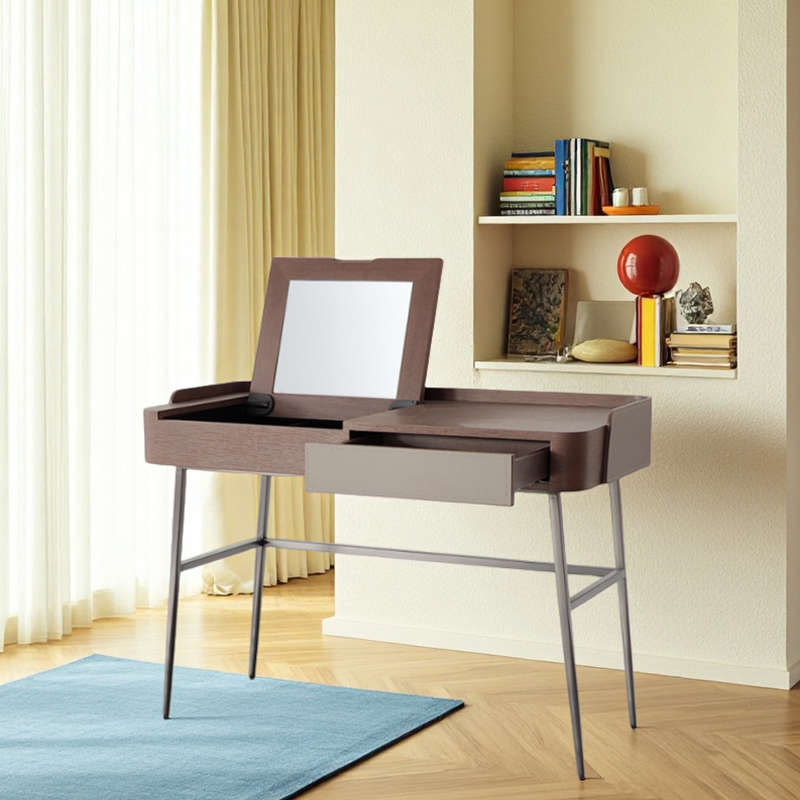 dressing table Stylish Compact Makeup Station Drawer Cabinet Set Suitable For Small Spaces