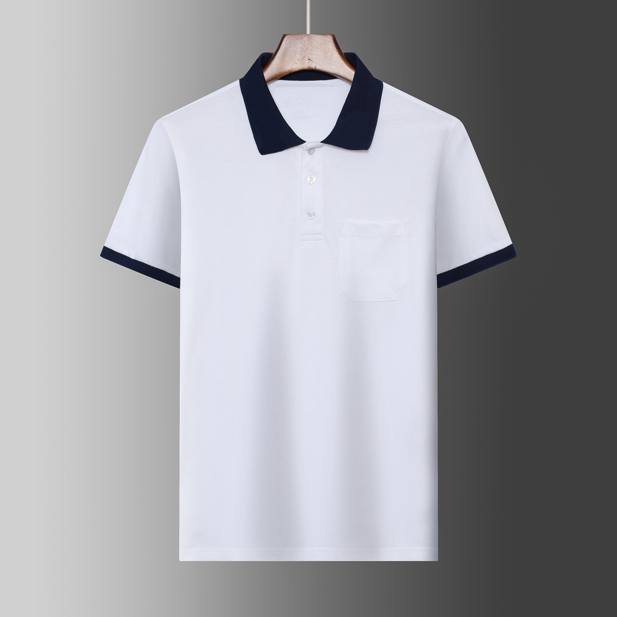 Mens Polo Shirts Summer Polo Shirt Colorful Letter Printed Solid Color Casual Polos T Shirts Designer for Daily Comfort