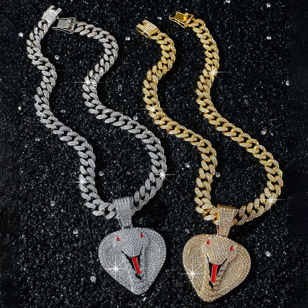 Hot New Design Hip-Hop Personality Creative Zodiac Snake Pendant Necklace
