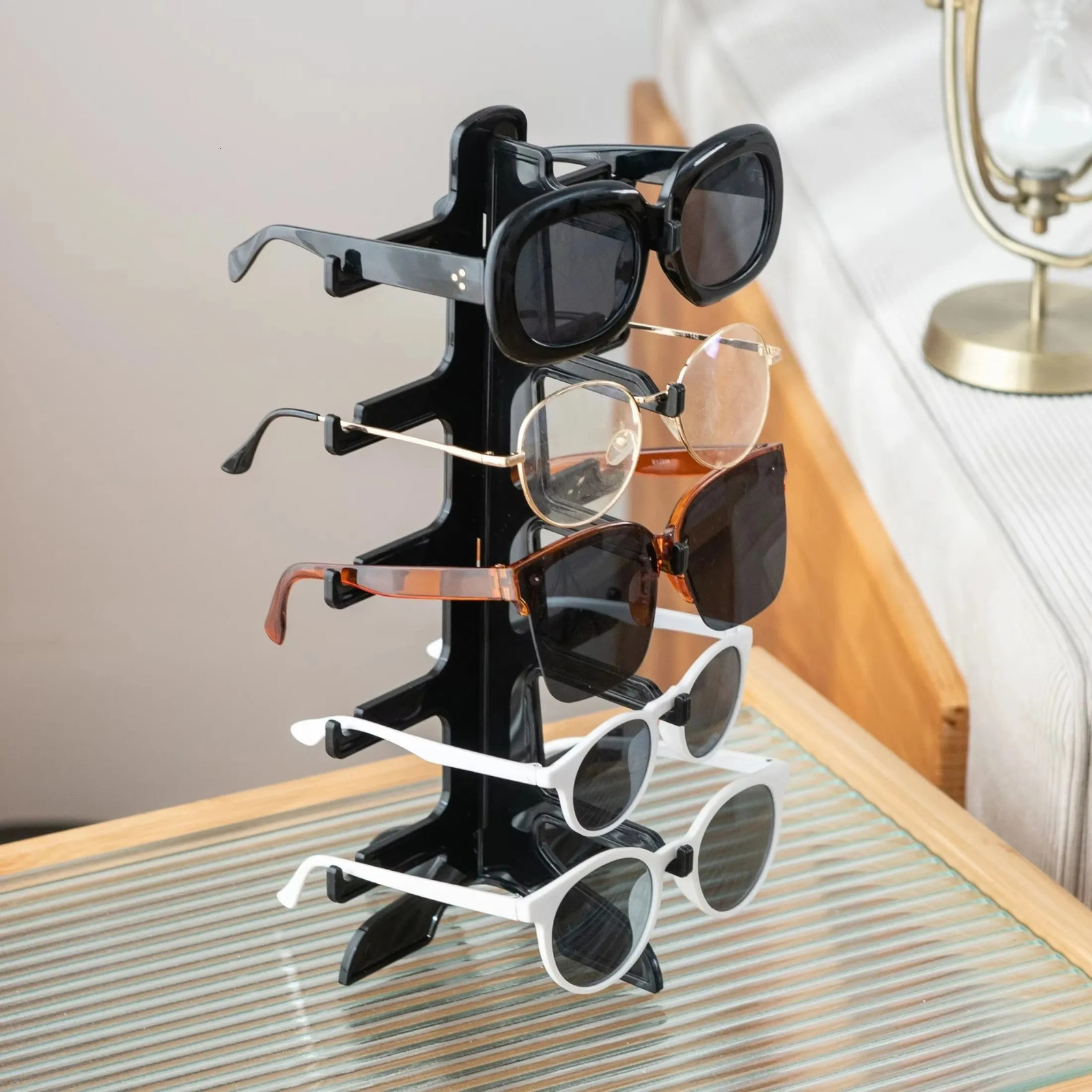 Plastic Sunglasses And Nearsighted Glasses Display Frame Eyeglass Rack Jewelry Organizer Stand WJ1014 250716