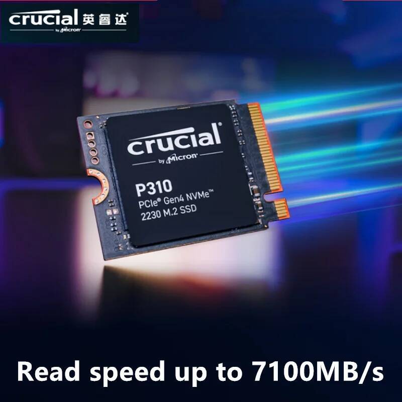 Crucial 1TB SSD 2230 M.2(NVMe PCIe4.0*4) P310 Built in solid-state drive