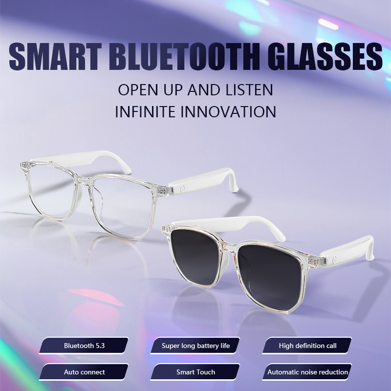 Smart glasses Bluetooth call voice assistant music listening glasses smart sports polarized sunglasses men anti-blue light designer sunglasses for wom