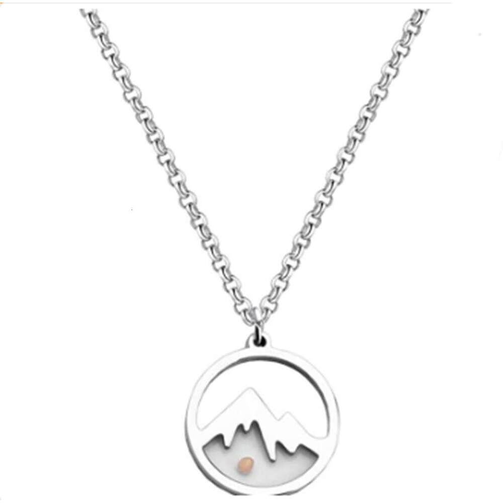 Stainless Steel Faith Mountain-moving Mustard Seed Necklace
