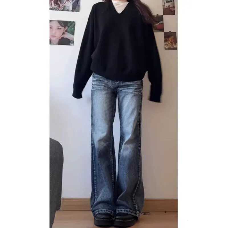 2K Jeans Pants for Women Shoujo Girl Style Womens Denim Pants Low Rise Jeans Womens Spring Clothes Jean Coquette Jorts Baggy R250716