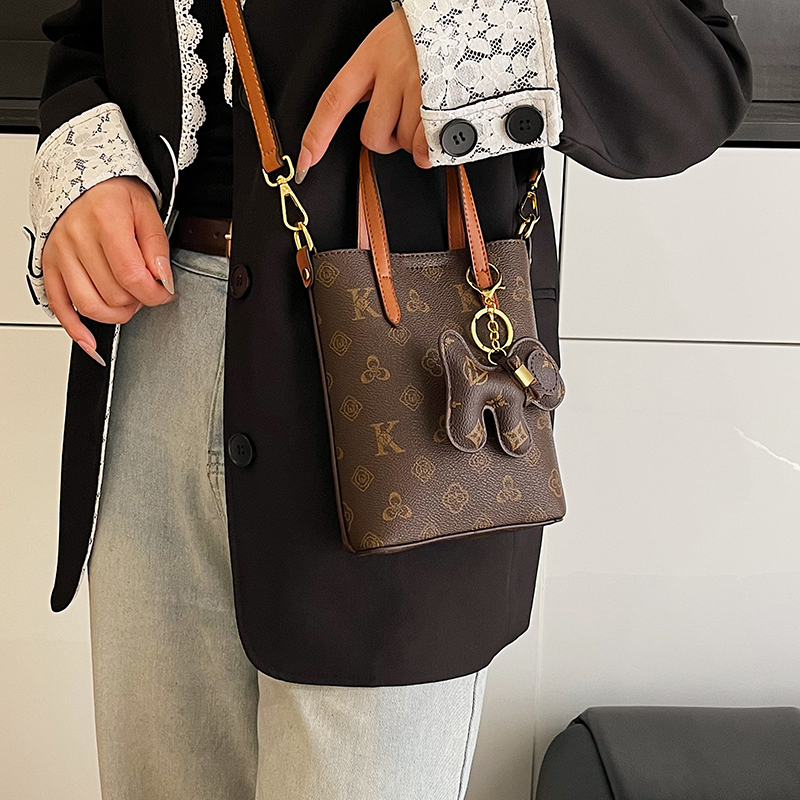 New arrivals classic fashion printed handbag versatile casual single shoulder crossbody bag mobile phone bag small bag for women