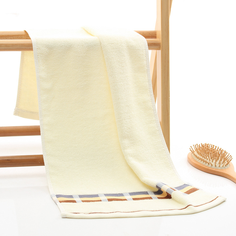 4 sets of high - quality pure cotton towel sets for home use including adult face towels that are thick absorbent luxurious bathroom towels and beach 