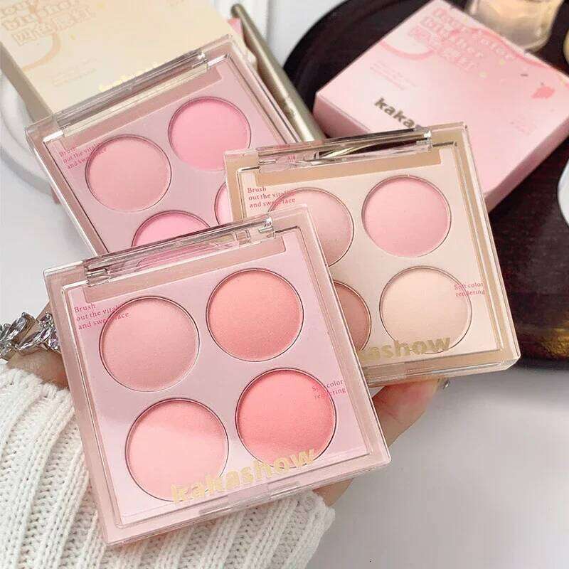 Blush Pallete Expansive Color Brightening Face Contouring Shadow Blusher Long-lasting Tint Cheek Korean Makeup Cosmetics X250717