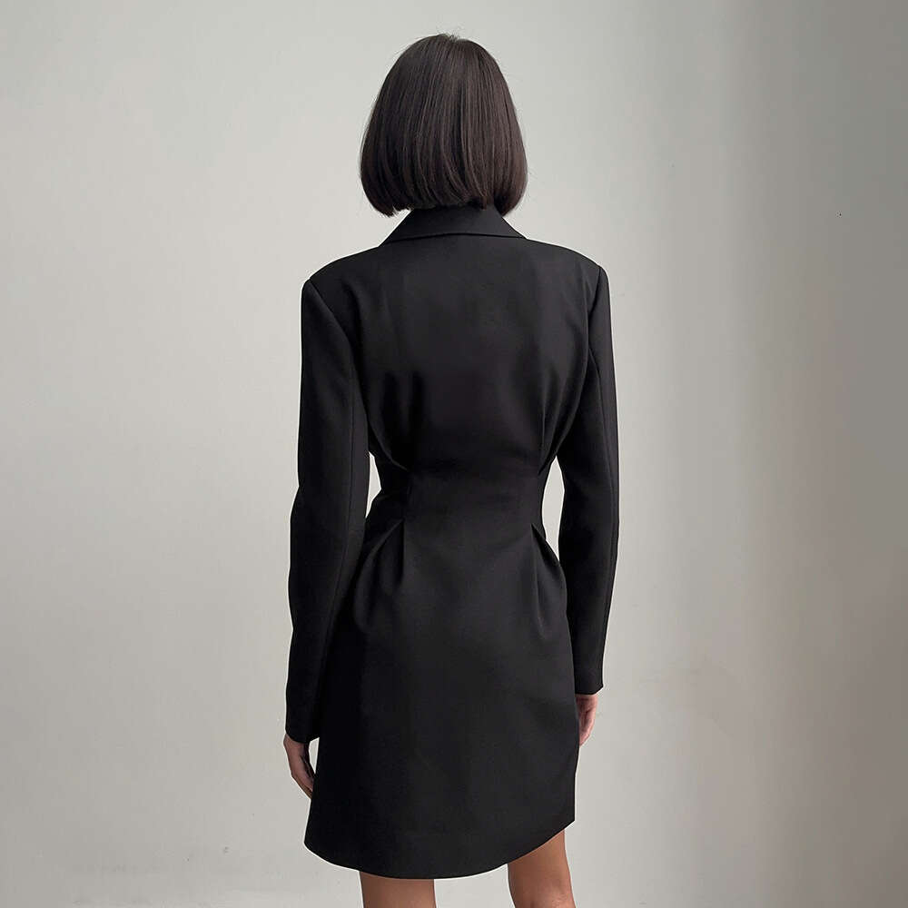 Sweet Cool Style Spring Summer Commuter Blazer Waist Slimming Dress For Women B5
